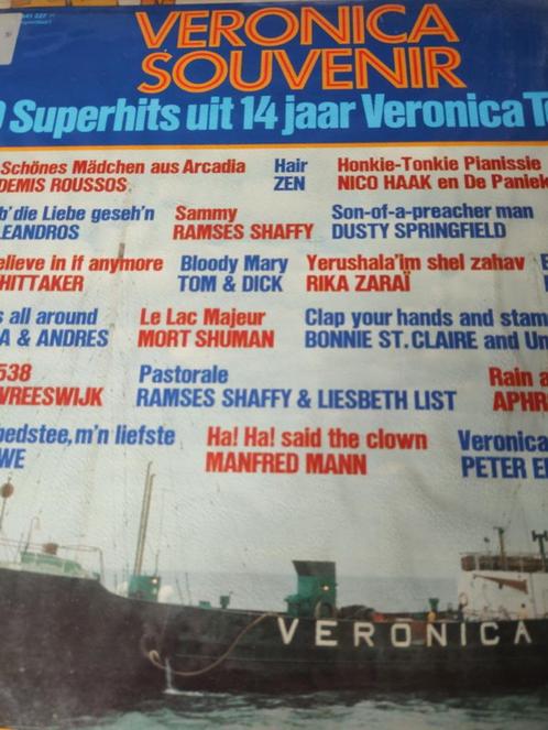 Vinyl Verzamel Veronica Souvenir: 40 Superhits Uit 14 Jaar V, Cd's en Dvd's, Vinyl | Verzamelalbums, Ophalen of Verzenden
