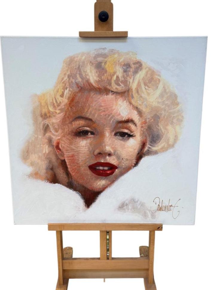 Peter Donkersloot “ Marilyn Monroe Me“ ingeschilderde glicée, Antiek en Kunst, Kunst | Schilderijen | Klassiek, Ophalen
