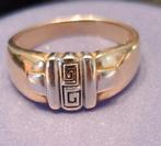 Ring goud, Verzenden, Zo goed als nieuw, 17 tot 18, Dame