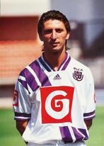Spelerskaart Luc Nilis - RSC Anderlecht - seizoen 93/94, Ophalen of Verzenden, Zo goed als nieuw, PSV, Spelerskaart