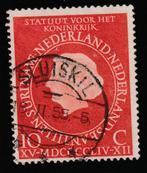 nvph 654 met langebalkstempel Sluiskil (9088), Verzenden, Na 1940, Gestempeld