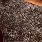 Karpet hoogpolis antracietgrijs, Huis en Inrichting, Stoffering | Tapijten en Kleden, Ophalen, Zo goed als nieuw, Rechthoekig