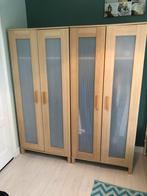 2 x Ikea Anebode kledingkast kleur berken, Huis en Inrichting, Kasten | Kledingkasten, Ophalen, Gebruikt, Met hangruimte, 50 tot 100 cm