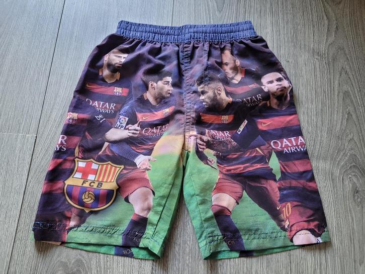 ZEEMAN korte broek met voetbalprint maat 110/116 ~ WM3009, Kinderen en Baby's, Kinderkleding | Maat 110, Gebruikt, Jongen, Broek