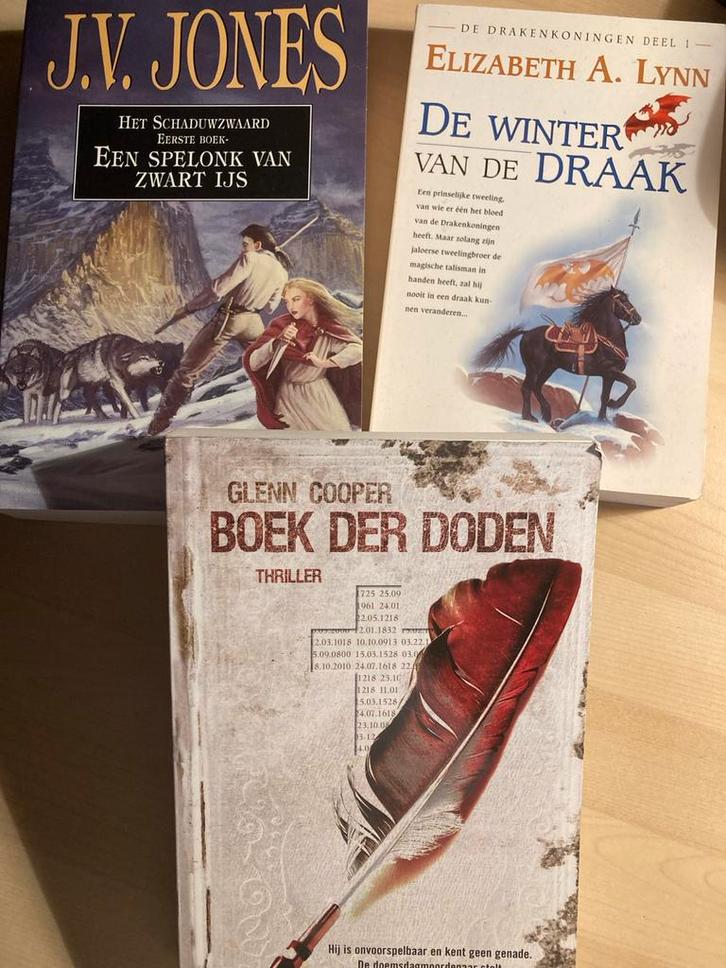 Boekenpakket: Fantasy & Thriller, Boeken, Thrillers, Zo goed als nieuw, Nederland, Ophalen of Verzenden