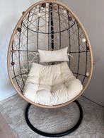 Hangstoel Swing Xenos met standaard naturel, Ophalen, Zo goed als nieuw, Zwart, Eén