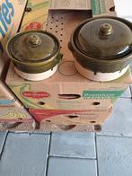 2 stenen pannetjes, Huis en Inrichting, Keuken | Potten en Pannen, Ophalen, Zo goed als nieuw, Overige materialen, Pot, Bus of Blik
