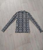 Top grijs/slangenprint maat S, Verzenden, Nieuw, Lange mouw, Maat 36 (S)