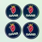 SAAB   velg logo merk embleem stickers 5CM .  plat 2D, Ophalen of Verzenden, Zo goed als nieuw