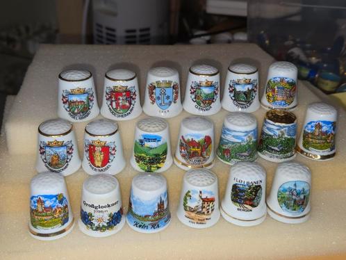 VINGERHOEDJES DUITSLAND.en paar andere landen, Verzamelen, Vingerhoedjes, Zo goed als nieuw, Ophalen of Verzenden
