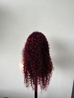 nieuw! Human hair wig krullen lacewig krullen deepwave curly, Nieuw, Ophalen of Verzenden, Pruik of Haarverlenging