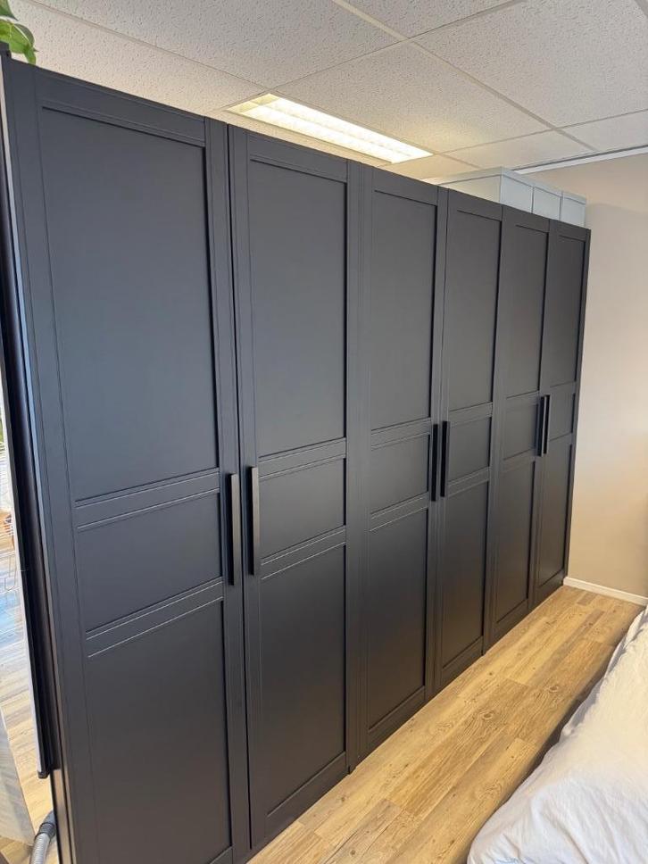 4 zwarte PAX kasten – goede staat, diverse indelingen, Huis en Inrichting, Kasten | Kledingkasten, Gebruikt, 200 cm of meer, 50 tot 100 cm