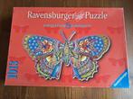 Collection Silouette Vlinder 1013 Ravenburger puzzel., Gebruikt, Ophalen of Verzenden, 500 t/m 1500 stukjes, Legpuzzel