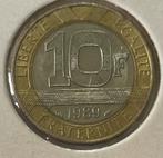 10 franc frankrijk 1989, Postzegels en Munten, Munten | Europa | Niet-Euromunten, Ophalen of Verzenden