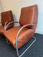 Luxe Leren Relax Fauteuil, Huis en Inrichting, Fauteuils, Ophalen, Zo goed als nieuw, 50 tot 75 cm, Leer