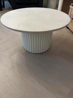 Marmeren salontafel, Huis en Inrichting, Tafels | Salontafels, Ophalen, 50 tot 100 cm, Rond, Nieuw