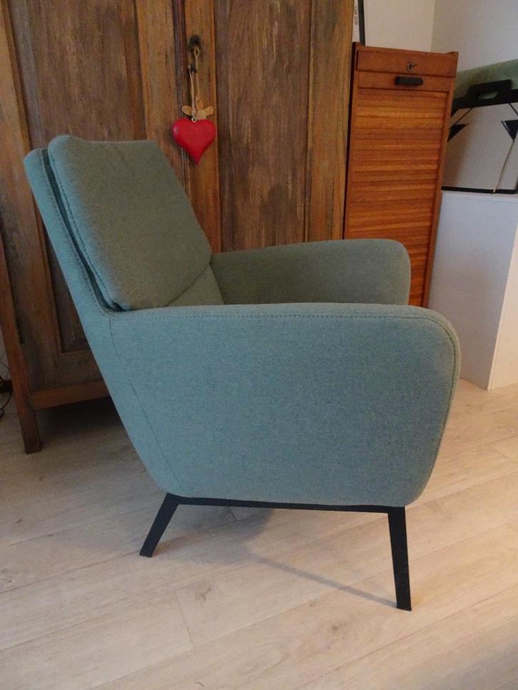 PROMINENT fauteuil Craft uit de Humberto Collectie, Huis en Inrichting, Fauteuils, Gebruikt, Metaal, Stof, 50 tot 75 cm, 75 tot 100 cm