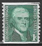 USA 1967/1968 - Yvert 816a - Thomas Jefferson (ST), Postzegels en Munten, Postzegels | Amerika, Verzenden, Gestempeld, Noord-Amerika