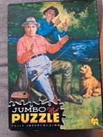 Legpuzzel 520 stukjes. Vintage Jumbo Puzzel - Vissers, Ophalen of Verzenden, 500 t/m 1500 stukjes, Gebruikt, Legpuzzel