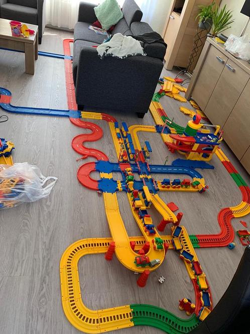 Wader speelgoed zeer uitgebreid., Kinderen en Baby's, Speelgoed | Racebanen, Zo goed als nieuw, Handmatig, Overige merken, Ophalen