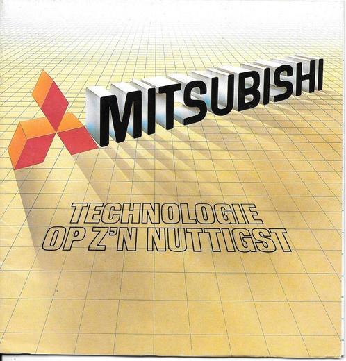 MITSUBISHI 1982, Boeken, Auto's | Folders en Tijdschriften, Zo goed als nieuw, Mitsubishi, Ophalen of Verzenden