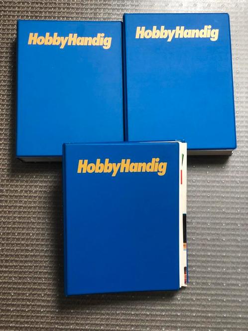 Hobby handig tijdschriften nr 50 t/m 84 in 3 verzamelbanden, Hobby en Vrije tijd, Knutselen, Zo goed als nieuw, Overige typen