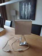 Te koop: Vintage Ikea tafellamp Klabb met taupe kap, Ophalen, Gebruikt, Metaal, Minder dan 50 cm