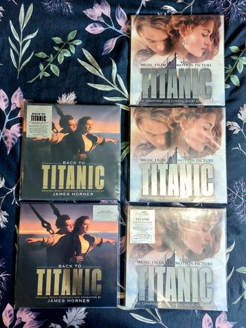 3x Titanic | 2x Back To Titanic | Vinyl LP's beschikbaar voor biedingen