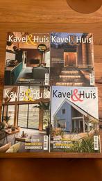 4 tijdschriften kavel en huis 2024 nieuwbouw huis bouwen, Verzenden, Nieuw, Interieur en Design