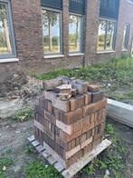 Nieuwe Gevelstenen Rodruza restpartij - ca 250 stuks, Doe-het-zelf en Verbouw, Metselstenen, Ophalen, Nieuw, Bakstenen
