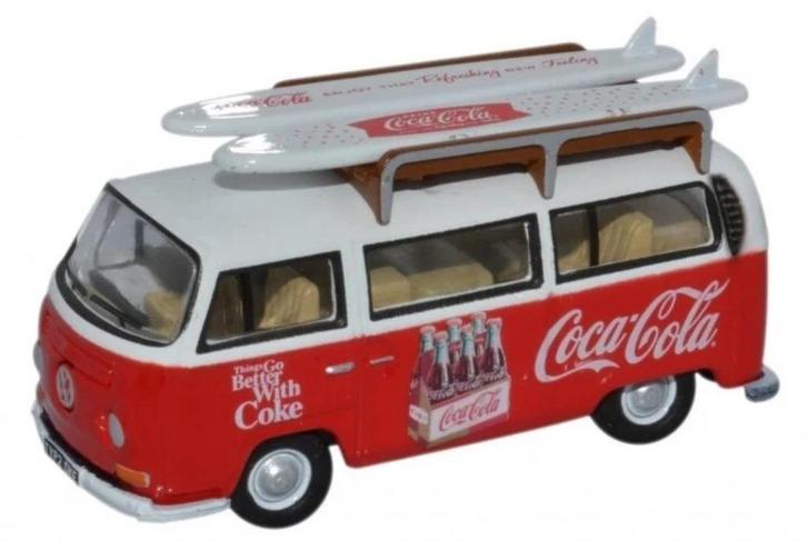VW T1 BAY WINDOW COCA COLA, Hobby en Vrije tijd, Modelauto's | Overige schalen, Nieuw, Auto, Ophalen of Verzenden