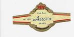 abonnee 1 -794-  cafe astoria  baarn, Verzamelen, Ophalen of Verzenden, Sigarenbandjes