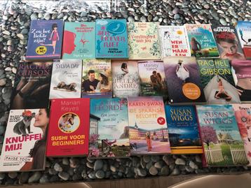 Chicklit 25 stuks;Gibson, Fforde, Wiggs, Swan enz beschikbaar voor biedingen