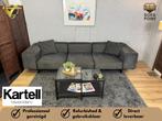 GRATIS LEVERING Luxe Antraciete “Kartell - Largo” 3-zit bank, Huis en Inrichting, Banken | Bankstellen, Ophalen of Verzenden, Sofa Point