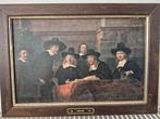 Rembrandt Schilderij - De Staalmeesters, Antiek en Kunst, Ophalen of Verzenden