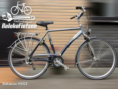 Batavus herenfiets 553, Fietsen en Brommers, Fietsen | Heren | Sportfietsen en Toerfietsen, Zo goed als nieuw, Batavus, Meer dan 20 versnellingen