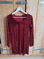 Red Rouge Wijnrode Bordeaux Rode Pailletten Jurk Maat 36 S, Kleding | Dames, Gelegenheidskleding, Cocktailjurk, Ophalen of Verzenden