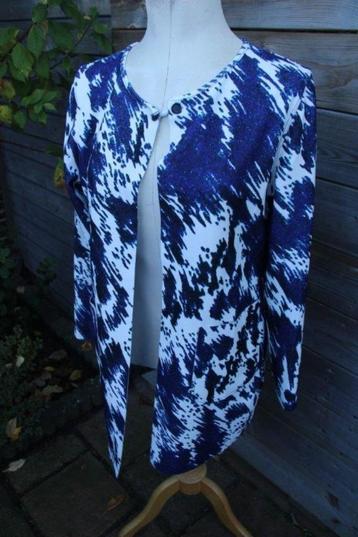 Jasje blauw/ kleur Lizzy & Coco mt L 2 zijdig Vaste prijs beschikbaar voor biedingen