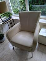 leren fauteuil, Ophalen, Gebruikt, Minder dan 75 cm, Metaal