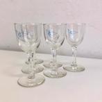 6 vintage borrelglaasjes | Nederlandse Jachtvereniging, Verzamelen, Scheepvaart, S, Gebruiksvoorwerp, Motorboot of Zeilboot, Ophalen of Verzenden