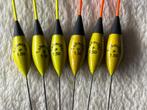 adv 166 / NIEUW serie 6 dobbers TUBERTINI 1,50 gr, Watersport en Boten, Hengelsport | Witvissen, Ophalen of Verzenden, Nieuw, Dobber of Lood