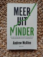Andrew McAfee - Meer uit minder, Ophalen of Verzenden, Gelezen