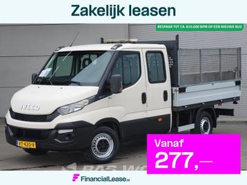 Iveco Daily 35S11 Open Laadbak met Kist Dubbel Cabine 3,5t T beschikbaar voor biedingen