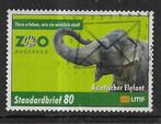 293-25 Duitsland / Zoo Augsburg - Olifant, Verzenden, 1990 tot heden, Gestempeld