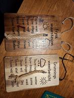 Weerbericht bordje, Ophalen, Nieuw