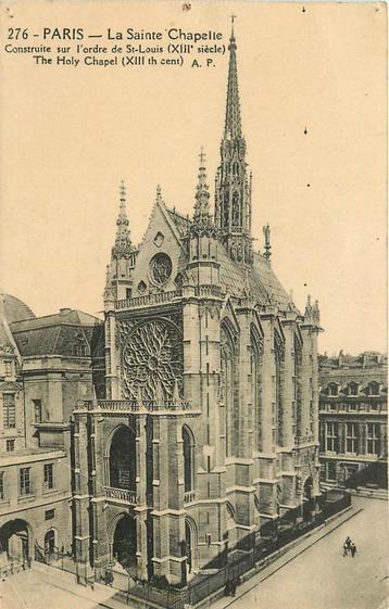 (376-196-003) Paris La Sainte-Chapelle beschikbaar voor biedingen