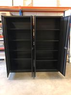 Bisley stalen kasten/opbergkasten/archiefkasten/garagekasten, Zo goed als nieuw, Metaal, 150 tot 200 cm, 25 tot 50 cm