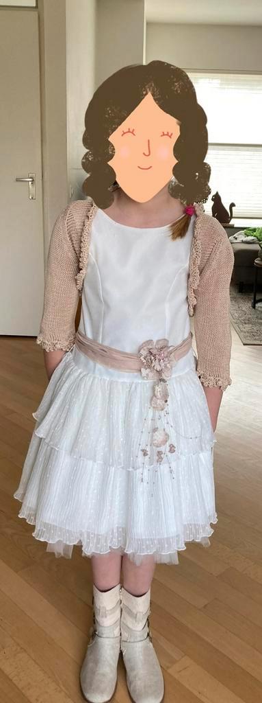 prachtige Communiejurk Mimilú, Kinderen en Baby's, Kinderkleding | Maat 134, Zo goed als nieuw, Meisje, Jurk of Rok, Ophalen of Verzenden
