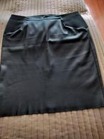 Zwart leren rok., Kleding | Dames, Rokken, Vero Moda, Zwart, Maat 42/44 (L), Ophalen of Verzenden