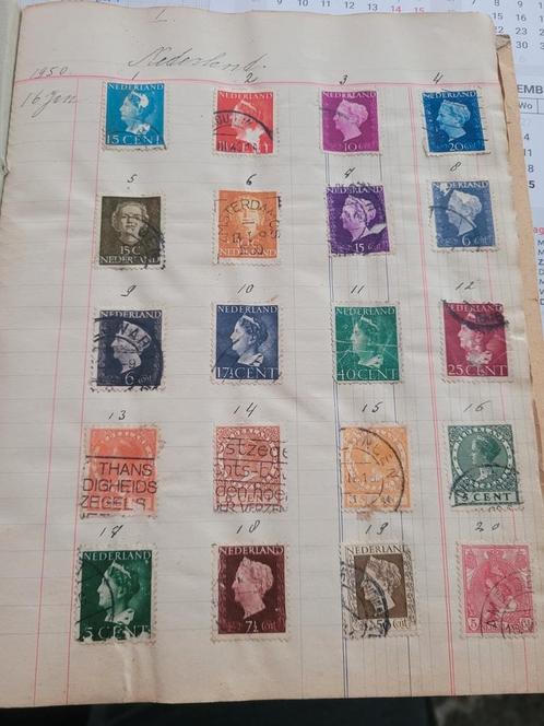 Oude postzegels omstreeks 1950, Postzegels en Munten, Postzegels | Volle albums en Verzamelingen, Ophalen of Verzenden